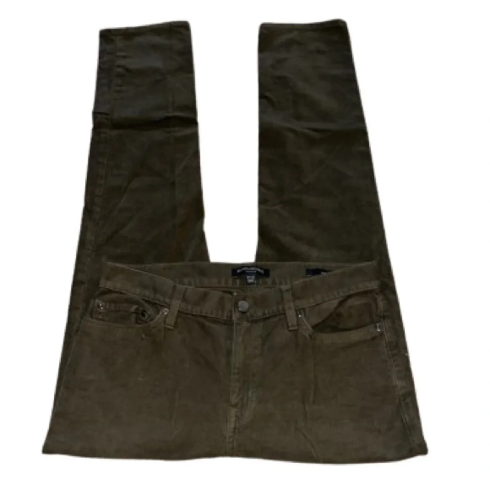 Banana Republic traveler slim fit brushed surplus olive pants size 31x32